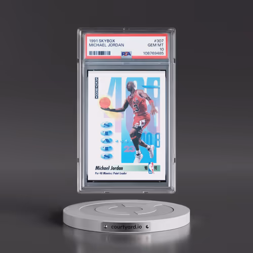 1991 Skybox #307 Michael Jordan (PSA 10 GEM MINT)