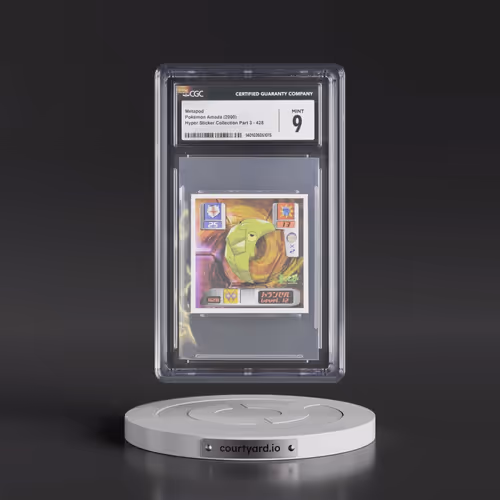 2000 Hyper Sticker Collection Part 3 (2000) #428 Metapod (CGC 9 MINT)
