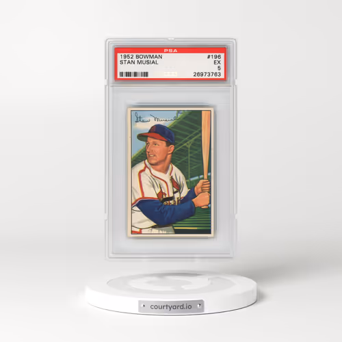 1952 Bowman #196 Stan Musial (PSA 5 EX)
