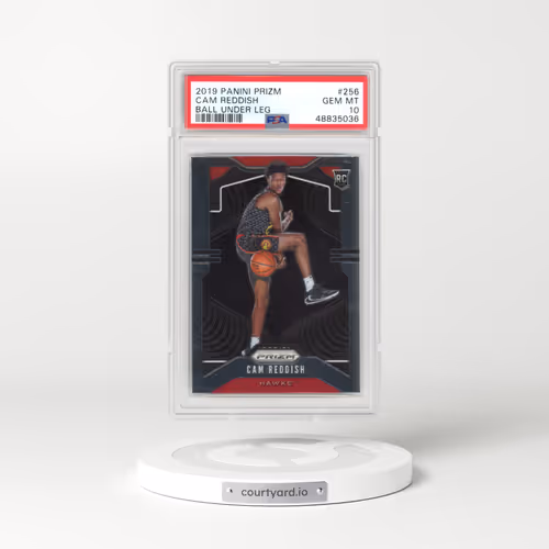 2019 Panini Prizm #256 Cam Reddish - Variation (PSA 10 GEM MINT)