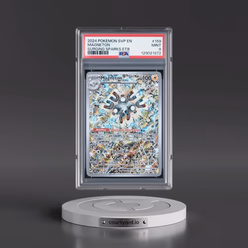 2024 Pokémon Svp EN-SV Black Star Promo #159 Magneton - Surging Sparks Elite Trainer Box (PSA 9 MINT