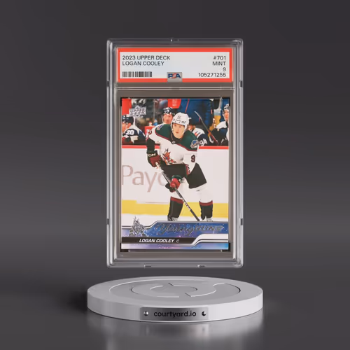 2023 Upper Deck #701 Logan Cooley (PSA 9 MINT)