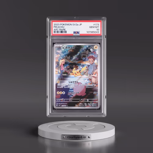 2023 Pokémon Sv2a-Pokemon 151 #173 Pikachu - Art Rare (PSA 10 GEM MINT)