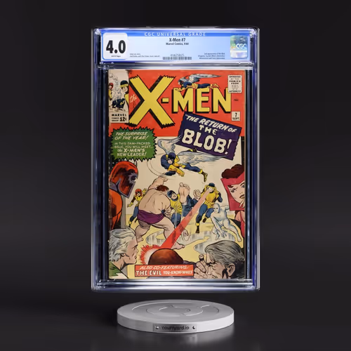 X-Men #7 CGC 4.0 White Pages (Marvel Comics, 9/64)