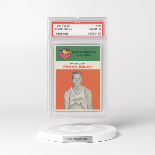1961 Fleer #40 Frank Selvy (PSA 8 NM-MT)