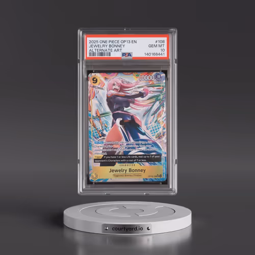 2025 One Piece OP13-Carrying on His Will #108 Jewelry Bonney - Alternate Art (PSA 10 GEM MINT)