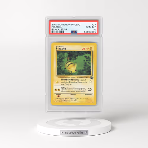 1999 Black Star Promos #27 Pikachu - The Power of One (PSA 10 GEM MINT)