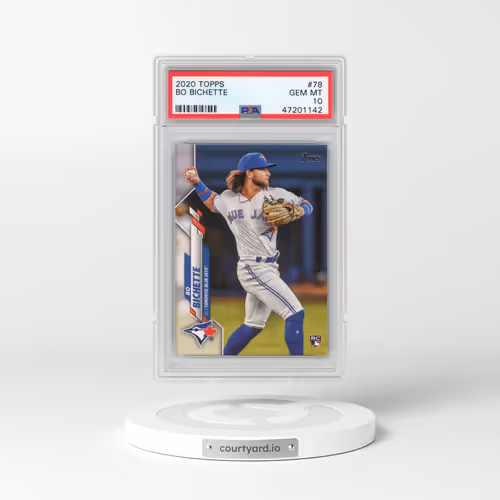 2020 Topps #78 Bo Bichette (PSA 10 GEM MINT)