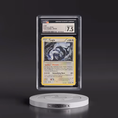 2016 Fates Collide #78/124 Lugia (CGC 7.5 NM+)