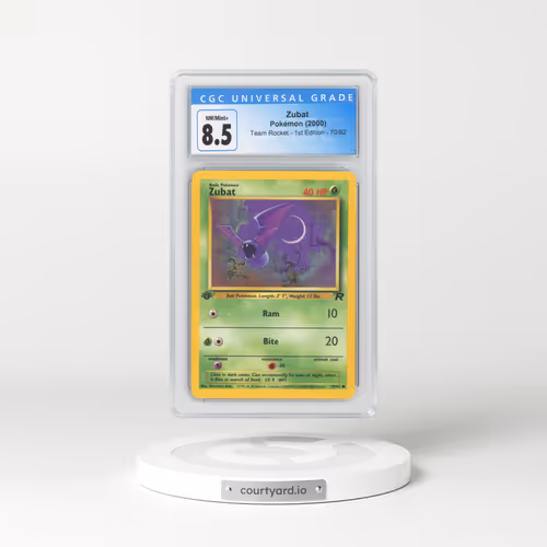 2000 Team Rocket #70/82 Zubat - 1st Edition 1st Edition (CGC 8.5 NM-MT+)