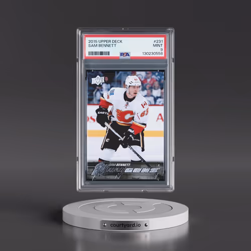 2015 Upper Deck #231 Sam Bennett (PSA 9 MINT)