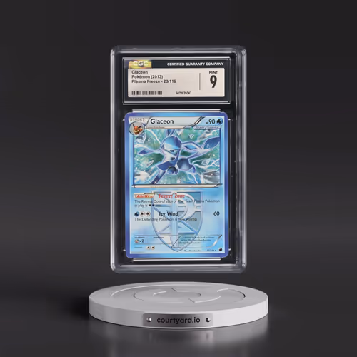 2013 Pokémon Black & White Plasma Freeze #23 Glaceon (CGC 9 MINT)