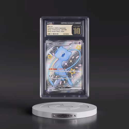 2023 Shiny Treasure ex #327/190 Mew ex - Shiny Super Rare Holo (CGC 10 PRISTINE)