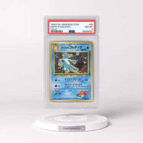 1998 Pokémon Gym #55 Misty's Golduck - Holo (PSA 8 NM-MT)