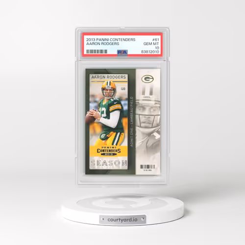 2013 Panini Contenders #61 Aaron Rodgers (PSA 10 GEM MINT)