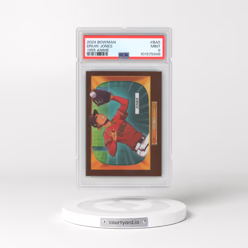 2024 Bowman 1955 Bowman Anime #BA5 Druw Jones (PSA 9 MINT)