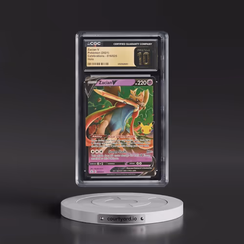 2021 Celebrations #016/025 Zacian V - Holo (CGC 10 PRISTINE)
