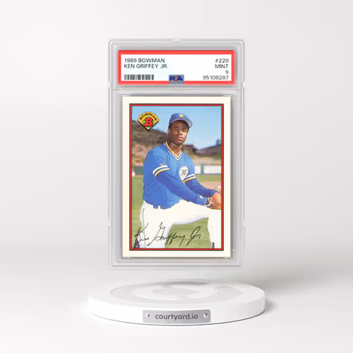 1989 Bowman #220 Ken Griffey Jr (PSA 9 MINT)