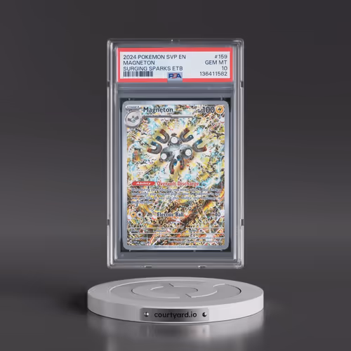 2024 Pokémon Svp EN-SV Black Star Promo #159 Magneton - Surging Sparks Elite Trainer Box (PSA 10 GEM