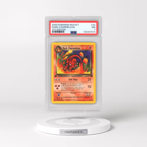 2000 Pokémon Rocket #32 Dark Charmeleon - 1st Edition (PSA 7 NM)