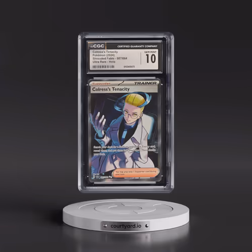 2024 Pokémon Sfa EN-Shrouded Fable #087 Colress's Tenacity - Ultra Rare (CGC 10 GEM MINT)