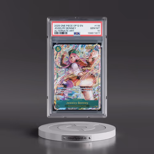 2025 One Piece OP12-Legacy of the Master #118 Jewelry Bonney - Alternate Art (PSA 10 GEM MINT)