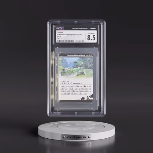 2007 Pokémon Clipping Figure (2018636 Part 2) - Japanese #016 Gallade - Part 2 (CGC 8.5 NM-MT+)