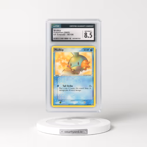 2005 EX Emerald #56/106 Mudkip (CGC 8.5 NM-MT+)