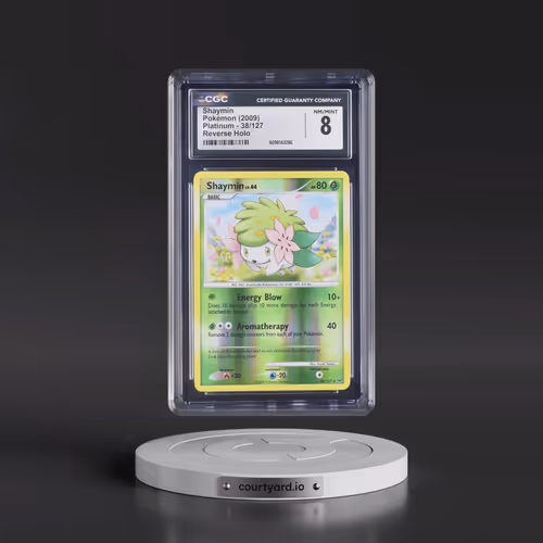 2009 Platinum #38/127 Shaymin - Reverse Holo (CGC 8 NM-MT)