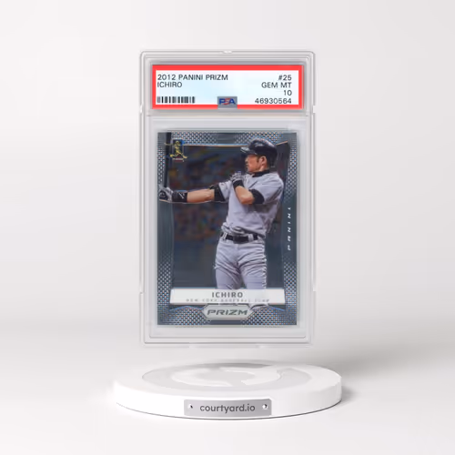 2012 Panini Prizm #25 Ichiro (PSA 10 GEM MINT)