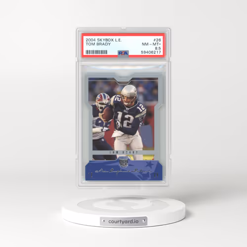 2004 Skybox L.E. #26 Tom Brady (PSA 8.5 NM-MT+)