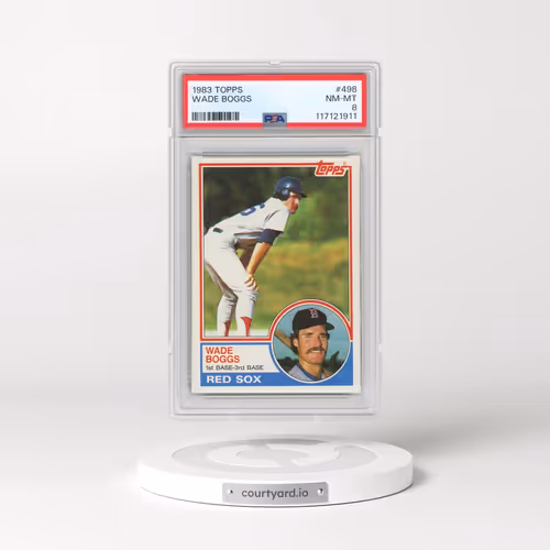 1983 Topps #498 Wade Boggs (PSA 8 NM-MT)