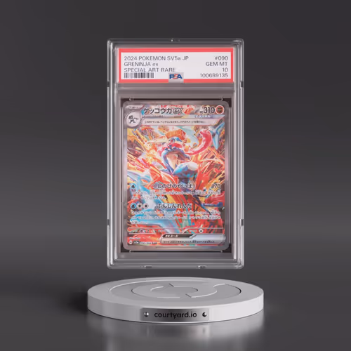 2024 Pokémon Sv5a-Crimson Haze #090 Greninja EX - Holo Special Art Rare (PSA 10 GEM MINT)