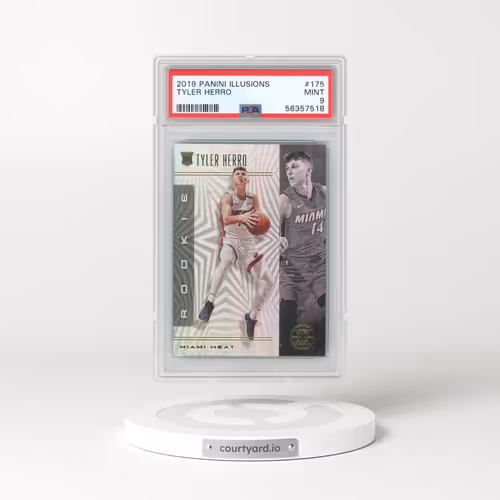 2019 Panini Illusions #175 Tyler Herro (PSA 9 MINT)