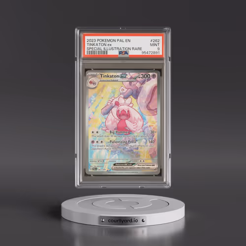 2023 Pokémon Pal EN-Paldea Evolved #262 Tinkaton EX - Holo Special Illustration Rare (PSA 9 MINT)