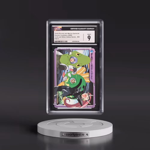2000 Gold and Silver Anime Series #81 Team Rocket and Mecha Spinarak - Part 2 (CGC 9 MINT)