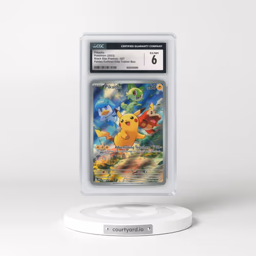 2023 Black Star Promos - Scarlet & Violet SVP EN #027 Pikachu - Paldea Evolved Elite Trainer Box (CG