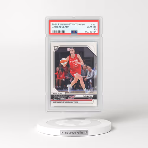 2024 Panini Instant WNBA #191 Caitlin Clark (PSA 10 GEM MINT)
