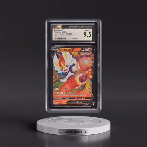 2019 Fusion Strike #044/264 Cinderace V - Holo (CGC 9.5 MINT+)