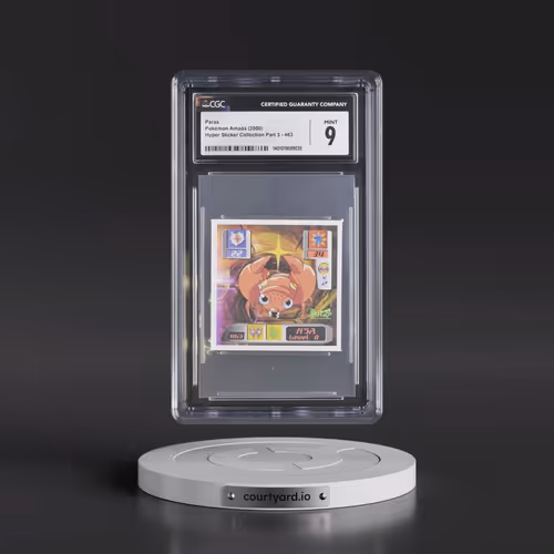 2000 Hyper Sticker Collection Part 3 (2000) #463 Paras (CGC 9 MINT)