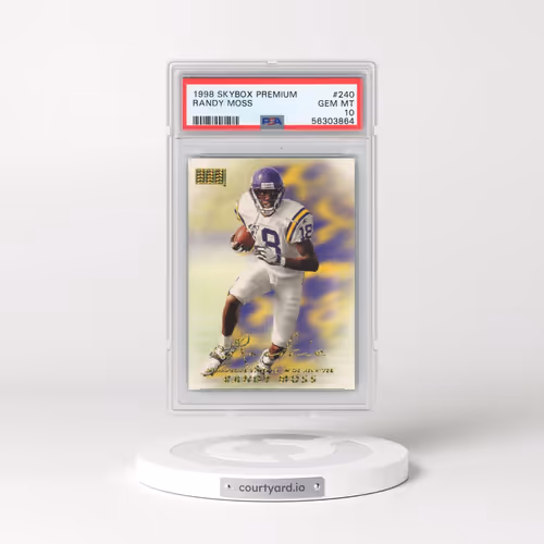 1998 Skybox Premium #240 Randy Moss (PSA 10 GEM MINT)