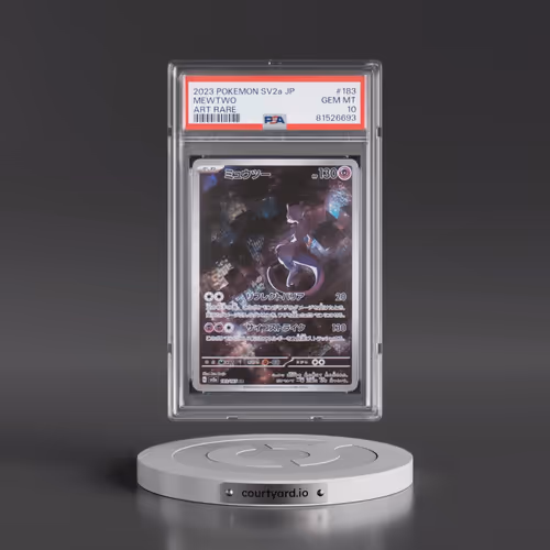 2023 Pokémon Sv2a-Pokémon 151 #183 Mewtwo - Art Rare (PSA 10 GEM MINT)