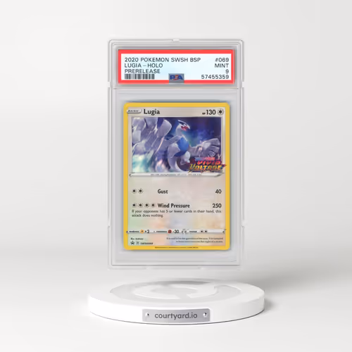 2020 Pokémon Swsh Black Star Promo #069 Lugia - Holo Prerelease (PSA 9 MINT)