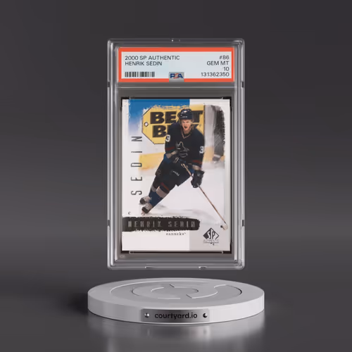 2000 SP Authentic #86 Henrik Sedin (PSA 10 GEM MINT)