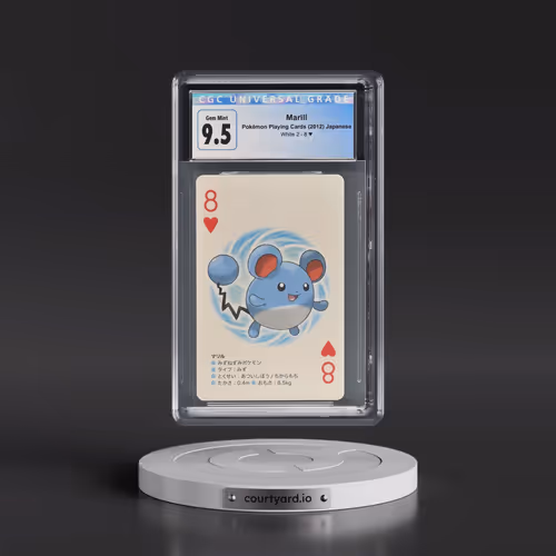2012 White 2 Deck (White Kyurem on Back) #8§ Marill (CGC 10 GEM MINT)