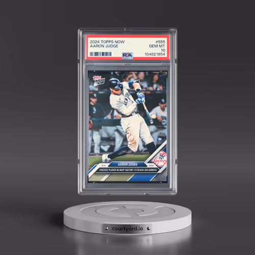 2024 Topps Now #555 Aaron Judge (PSA 10 GEM MINT)