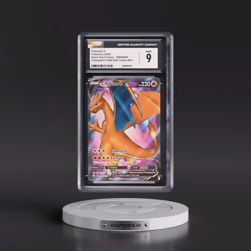 2017 Black Star Promos - Sword & Shield #SWSH050 Charizard V - Champion's Path Elite Trainer Box (Ho