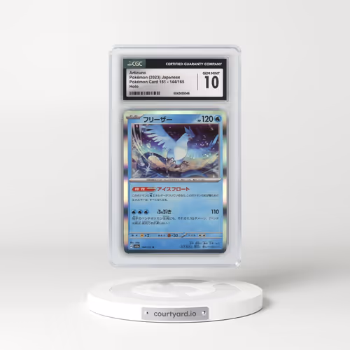 2023 Pokémon Card 151 #144/165 Articuno - Holo (CGC 10 GEM MINT)
