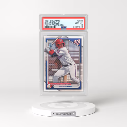 2024 Bowman Paper Prospects #BP23 Dylan Crews (PSA 10 GEM MINT)