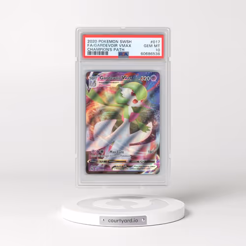 2020 Pokémon Sword & Shield Champion's Path #017 Gardevoir Vmax - Full Art (PSA 10 GEM MINT)